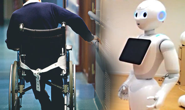 care robots in a care home